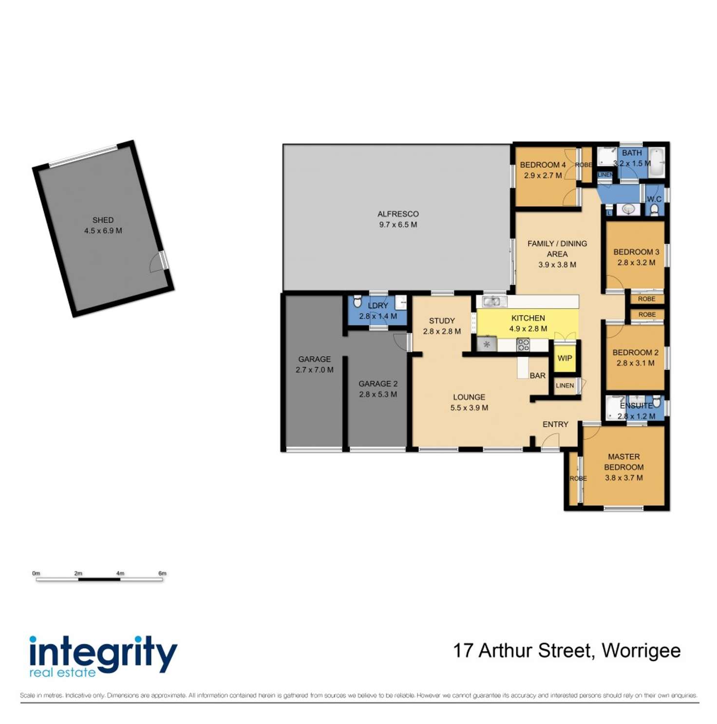 Floorplan of Homely house listing, 17 Arthur Street, Worrigee NSW 2540