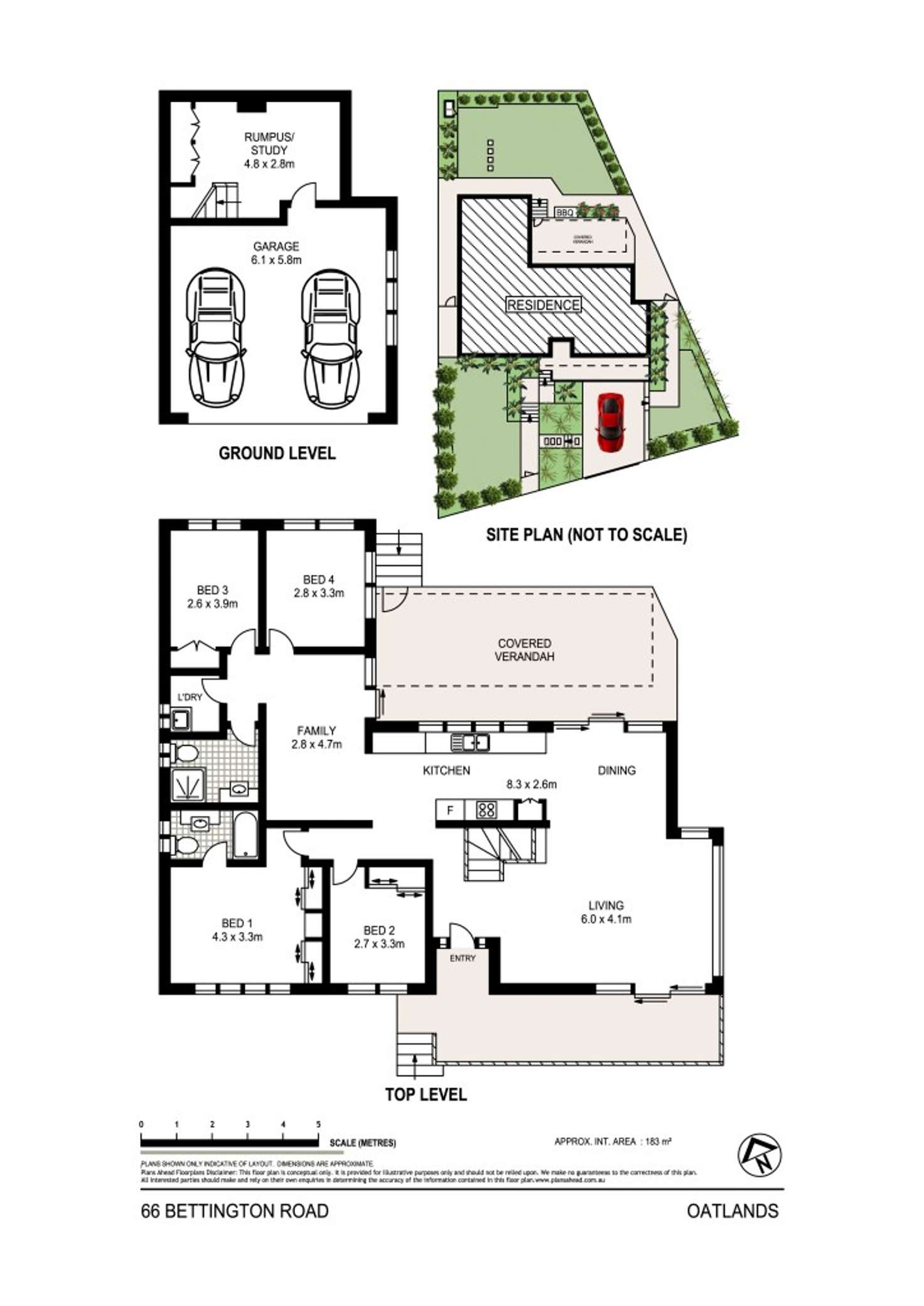 Floorplan of Homely house listing, 66 Bettington Road, Oatlands NSW 2117