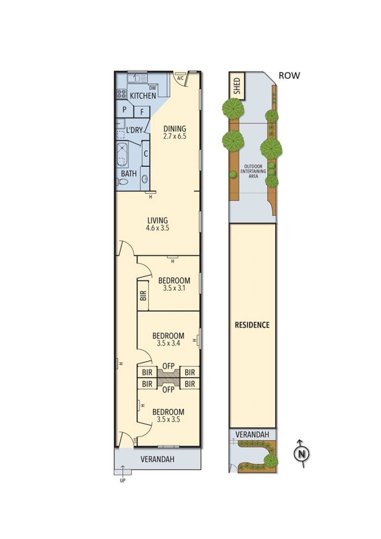 Floorplan of Homely house listing, 2 Gladstone Avenue, Northcote VIC 3070