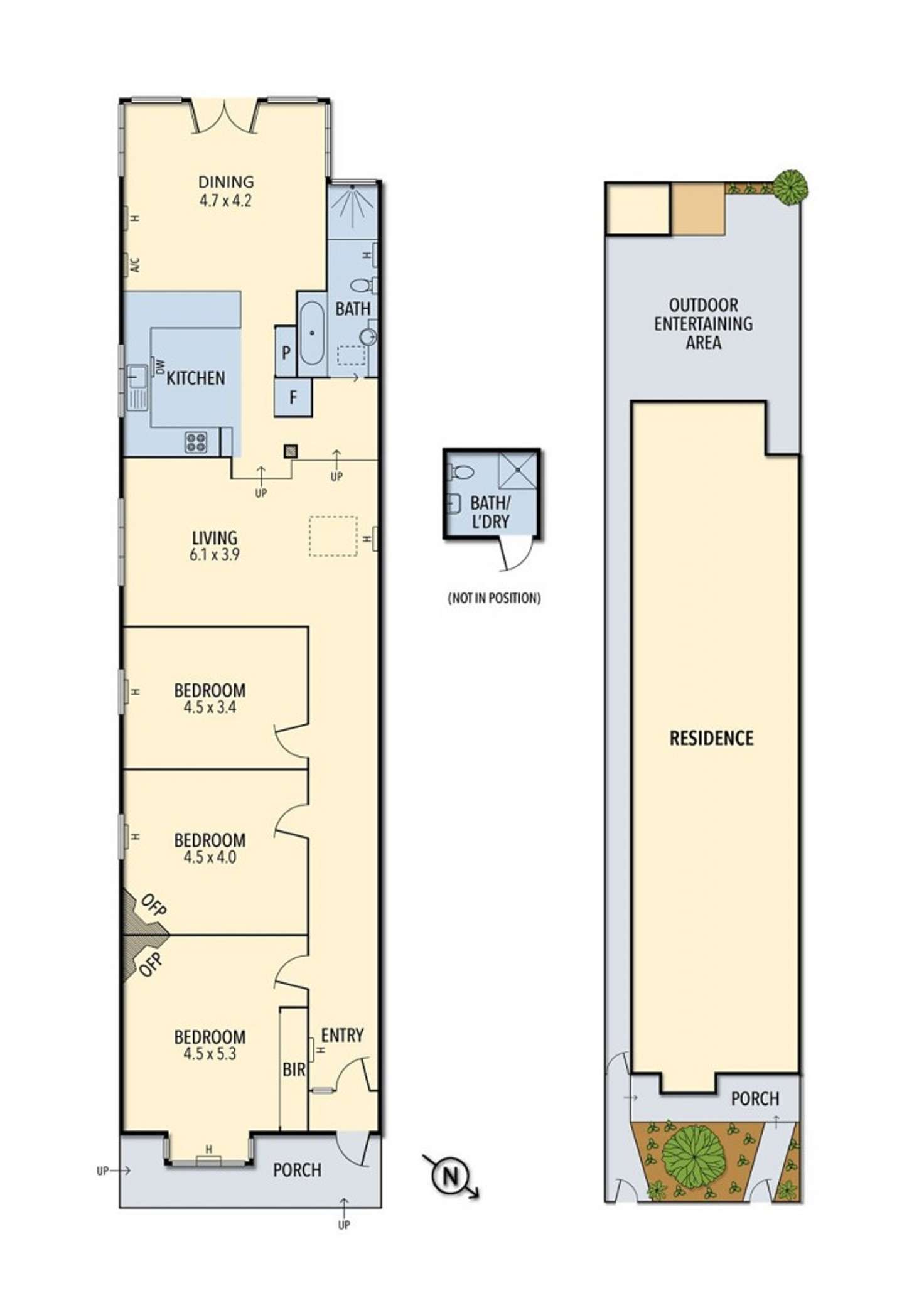 Floorplan of Homely house listing, 89 Michael Street, Fitzroy North VIC 3068