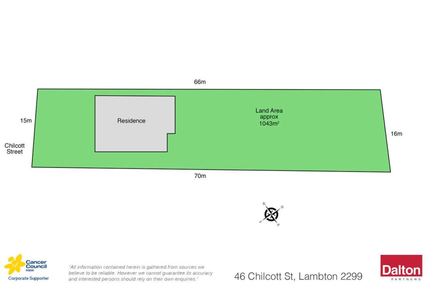 Floorplan of Homely house listing, 46 Chilcott Street, Lambton NSW 2299