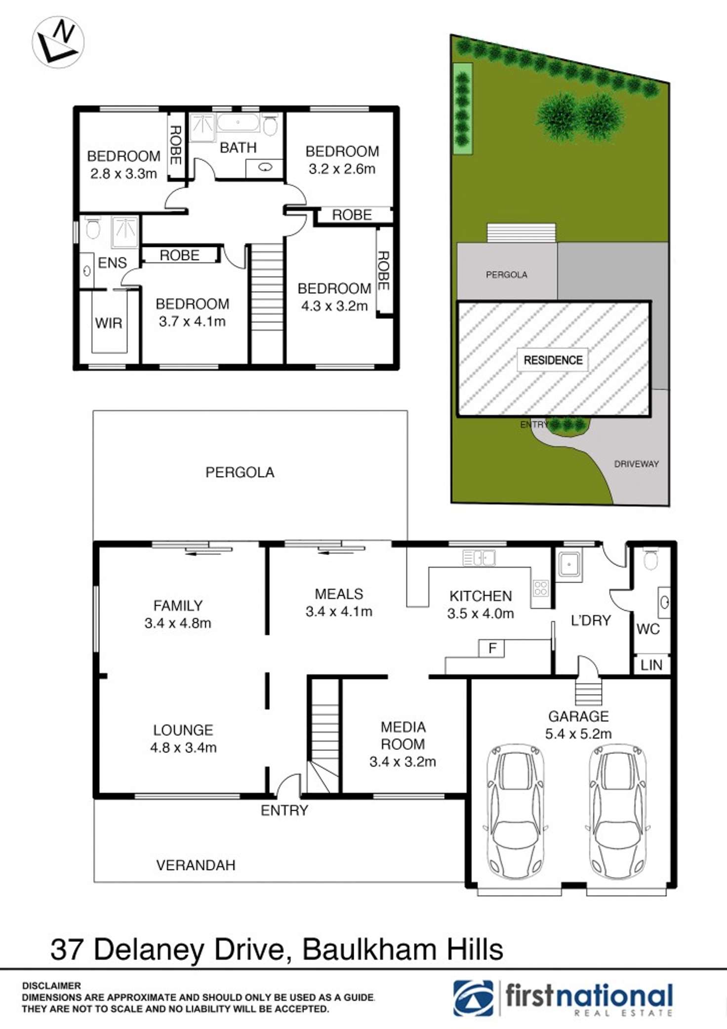 Floorplan of Homely house listing, 37 Delaney Drive, Baulkham Hills NSW 2153
