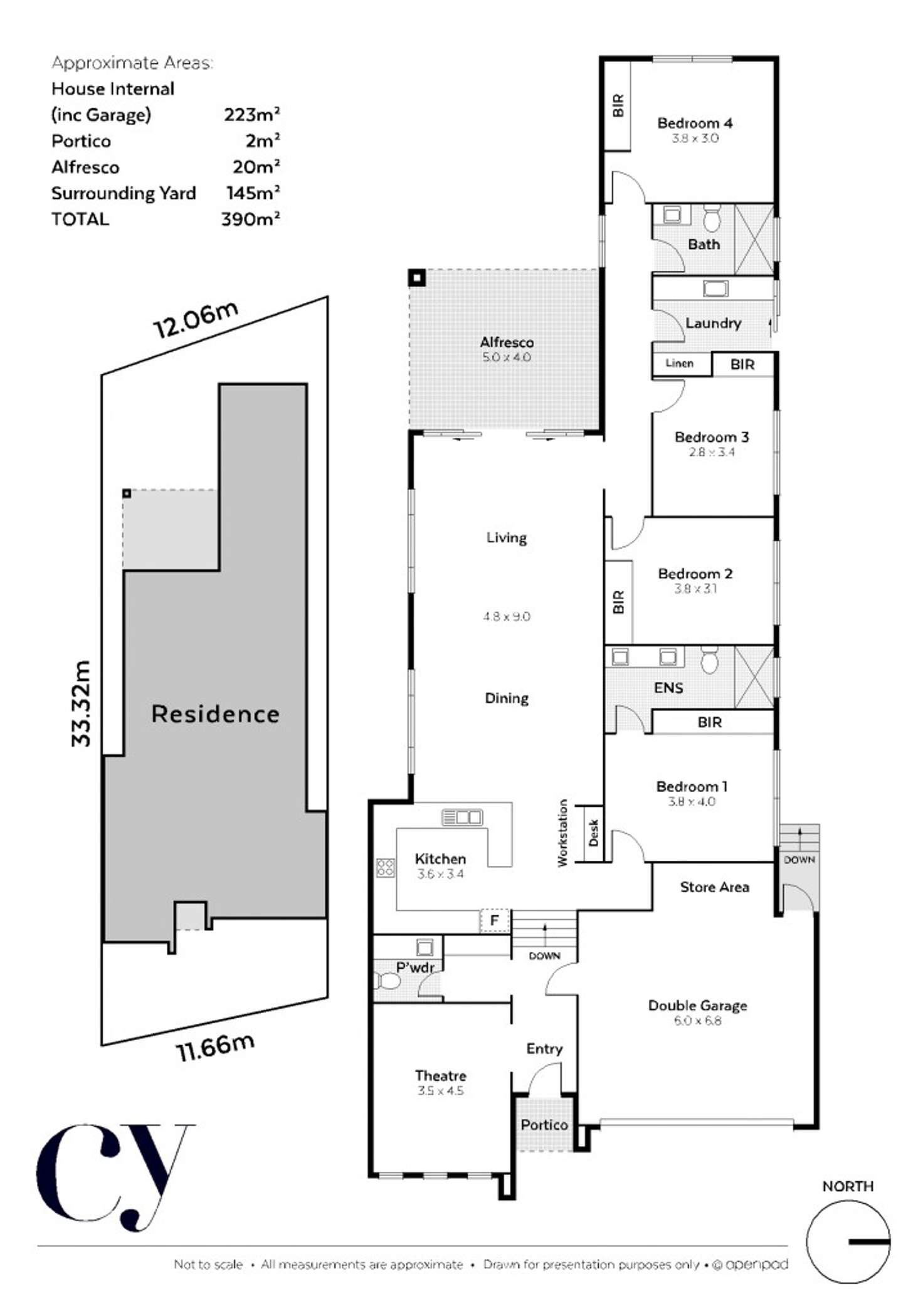 Floorplan of Homely house listing, 28 Kathleen Street, Yokine WA 6060