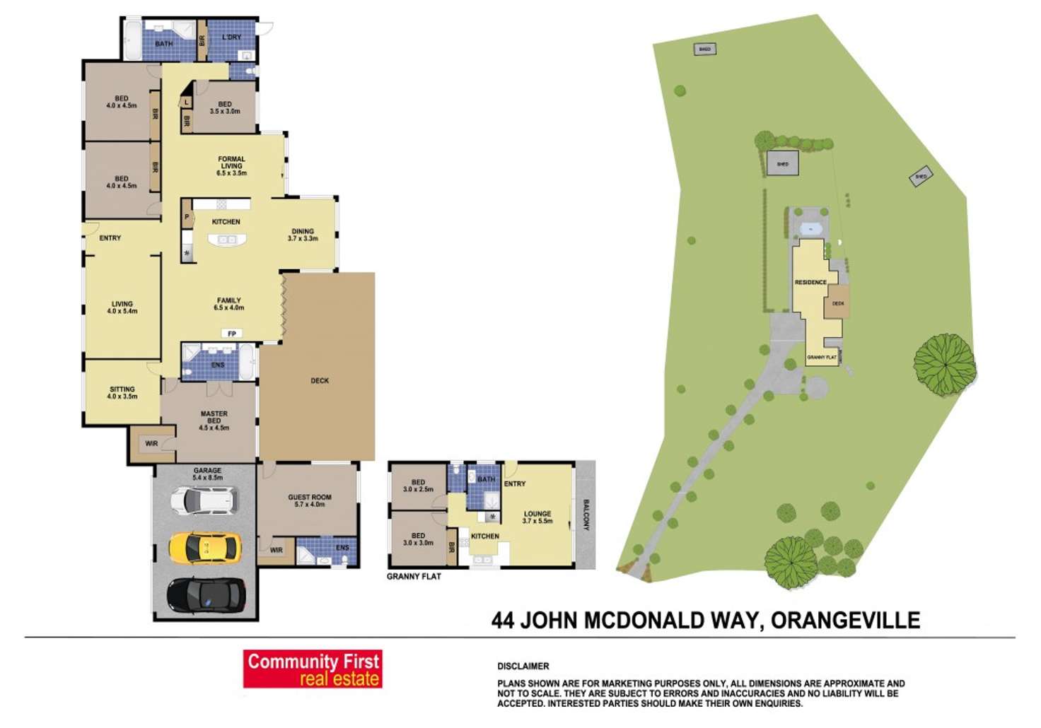 Floorplan of Homely house listing, 44 John Mcdonald Way, Orangeville NSW 2570