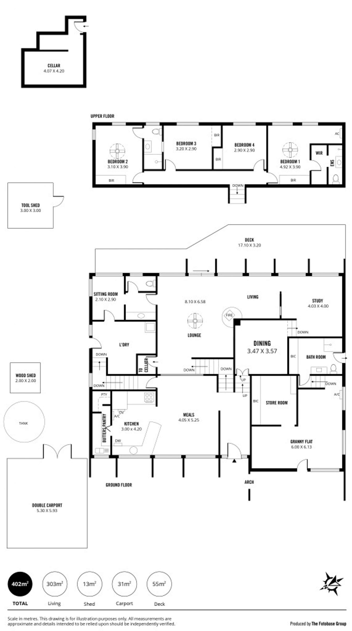 Floorplan of Homely house listing, 121 Sheoak Road, Belair SA 5052