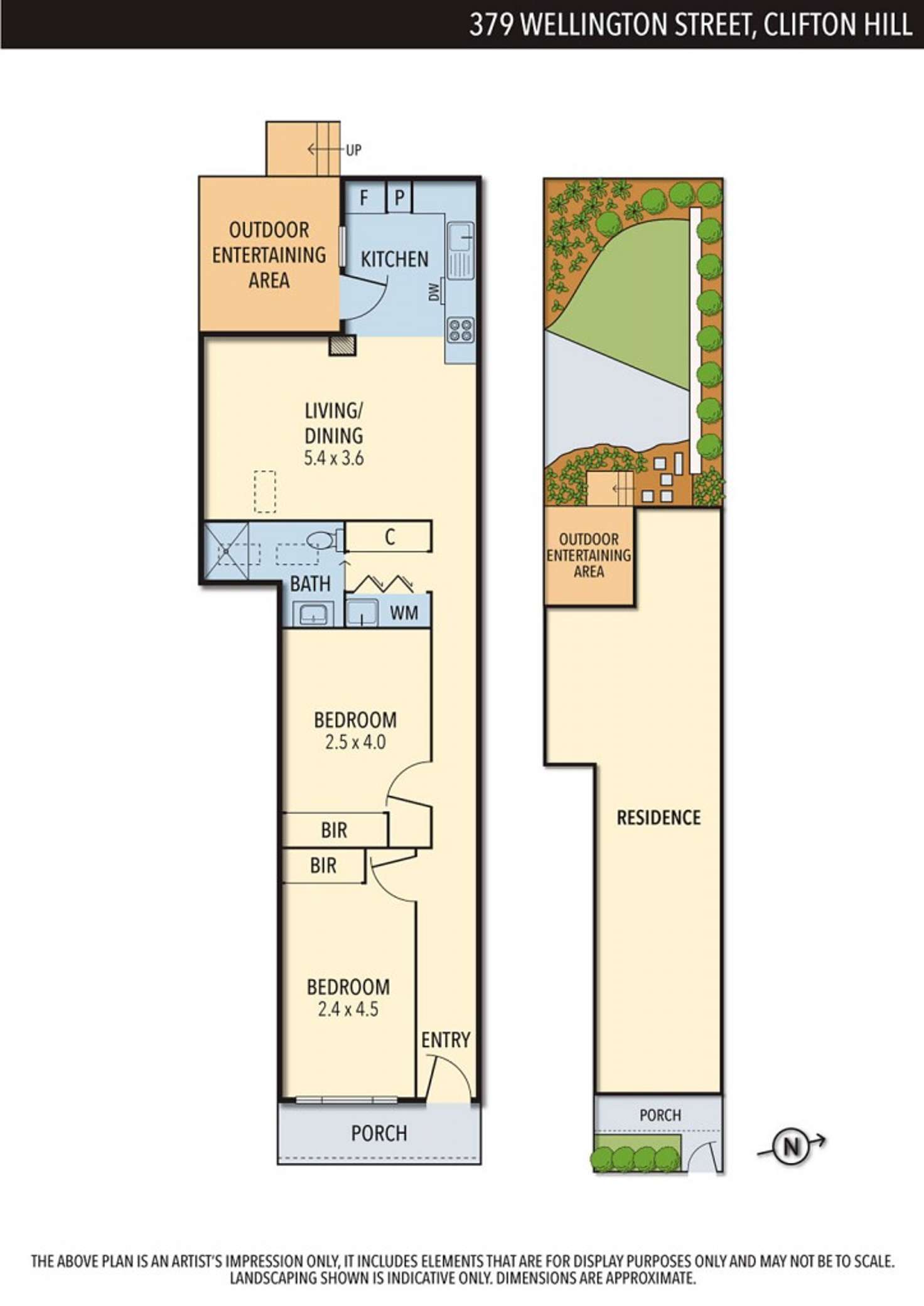Floorplan of Homely house listing, 379 Wellington Street, Clifton Hill VIC 3068