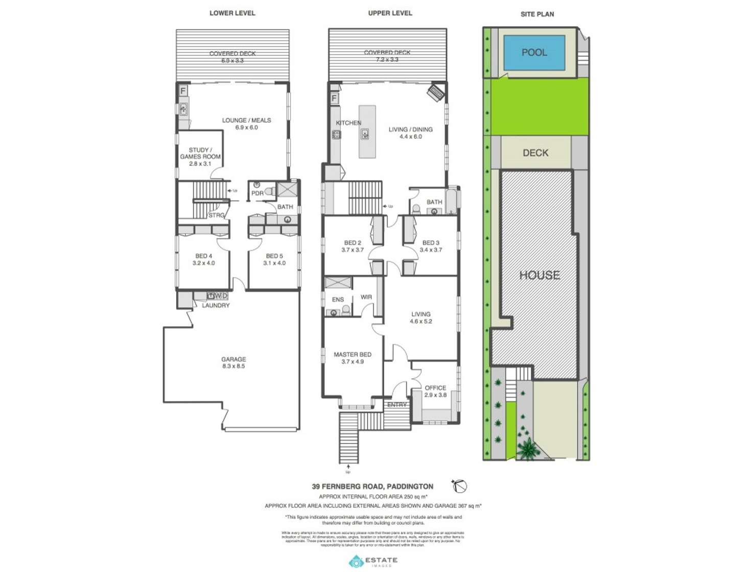 Floorplan of Homely house listing, 39 Fernberg Road, Paddington QLD 4064