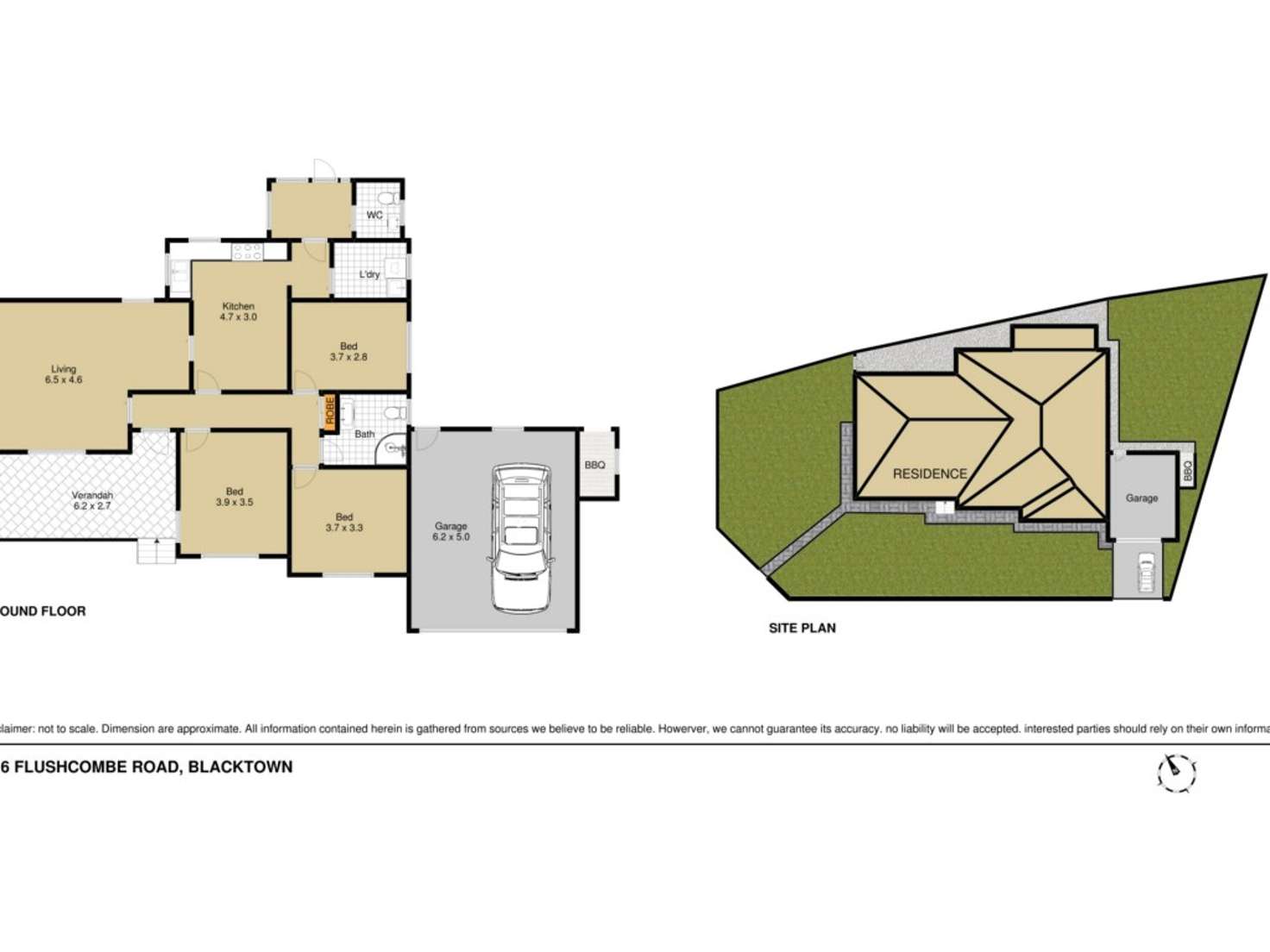 Floorplan of Homely house listing, 216 Flushcombe Road, Blacktown NSW 2148