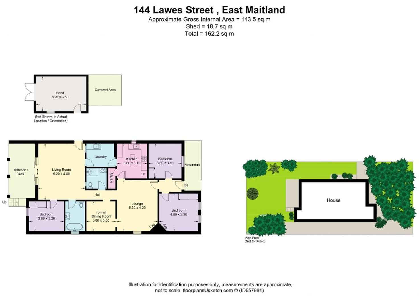 Floorplan of Homely house listing, 144 Lawes Street, East Maitland NSW 2323