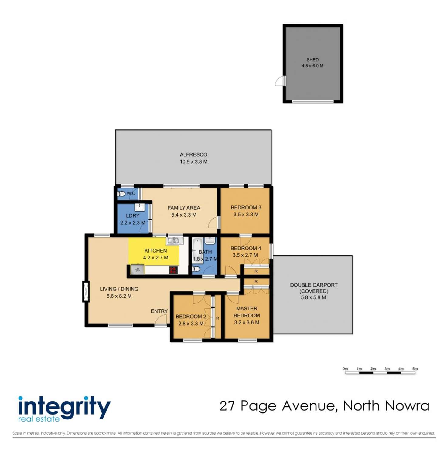 Floorplan of Homely house listing, 27 Page Avenue, North Nowra NSW 2541