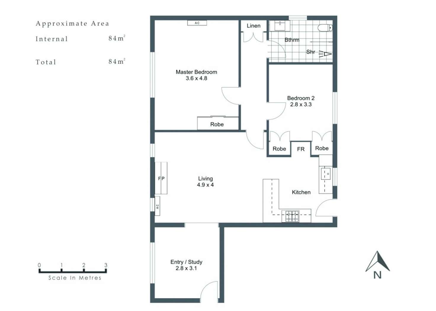 Floorplan of Homely apartment listing, 5/63 Stirling Highway, Nedlands WA 6009