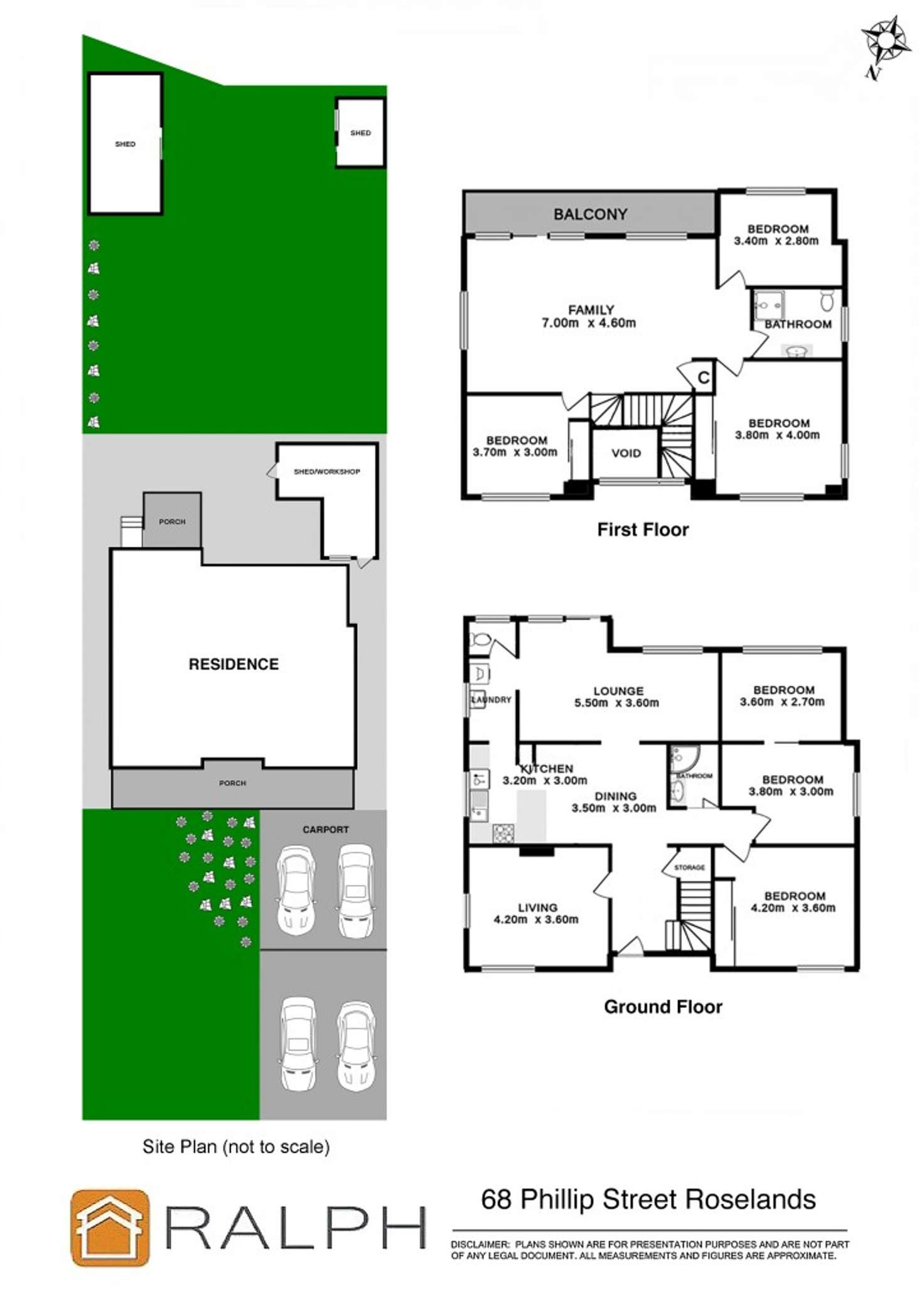 Floorplan of Homely house listing, 68 Phillip Street, Roselands NSW 2196