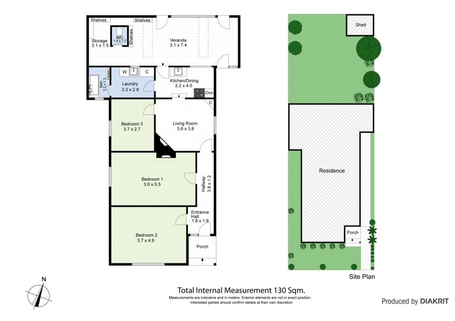 Floorplan of Homely house listing, 76 Market Street, Newport VIC 3015