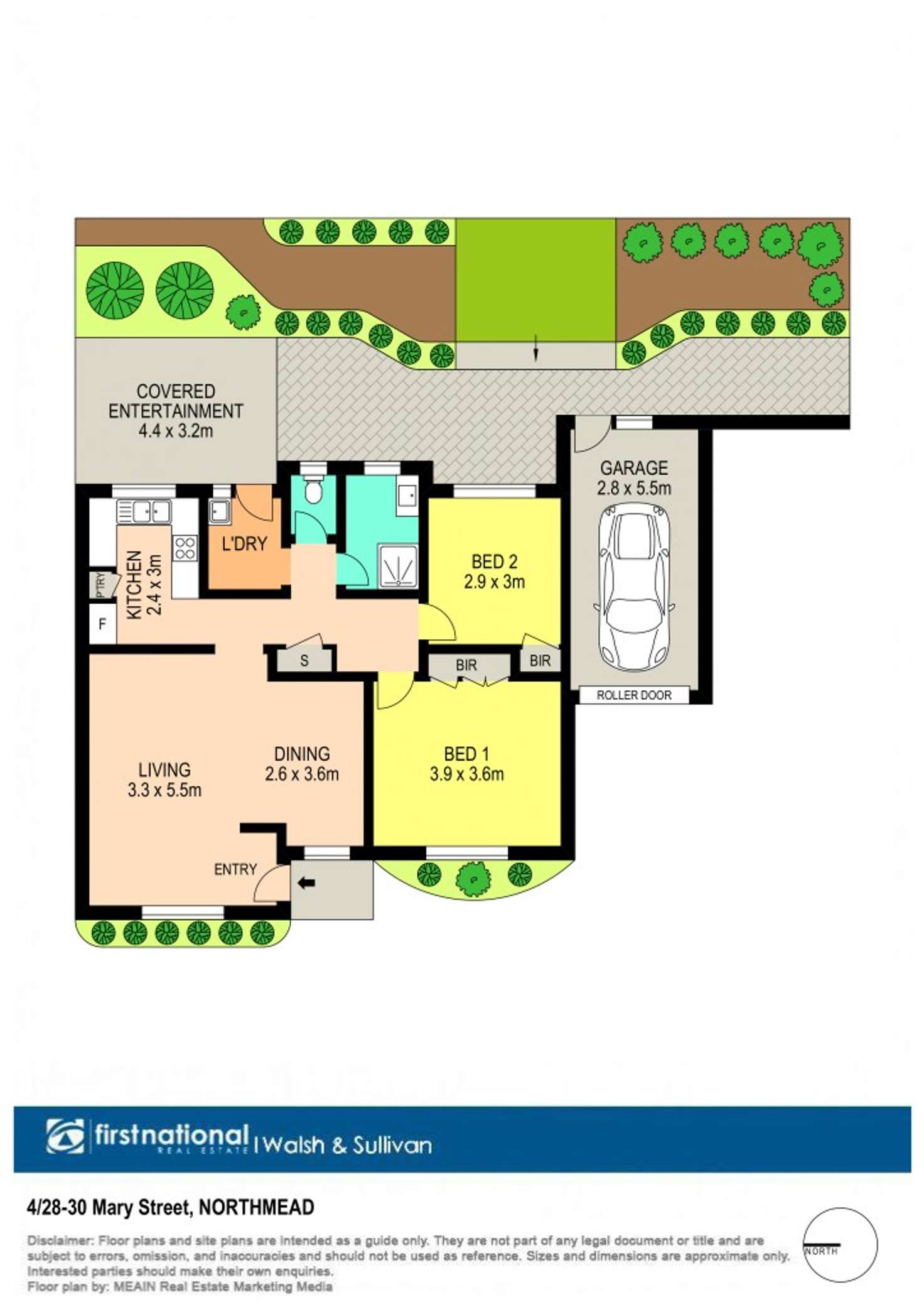 Floorplan of Homely villa listing, 4/28-30 Mary Street, Northmead NSW 2152