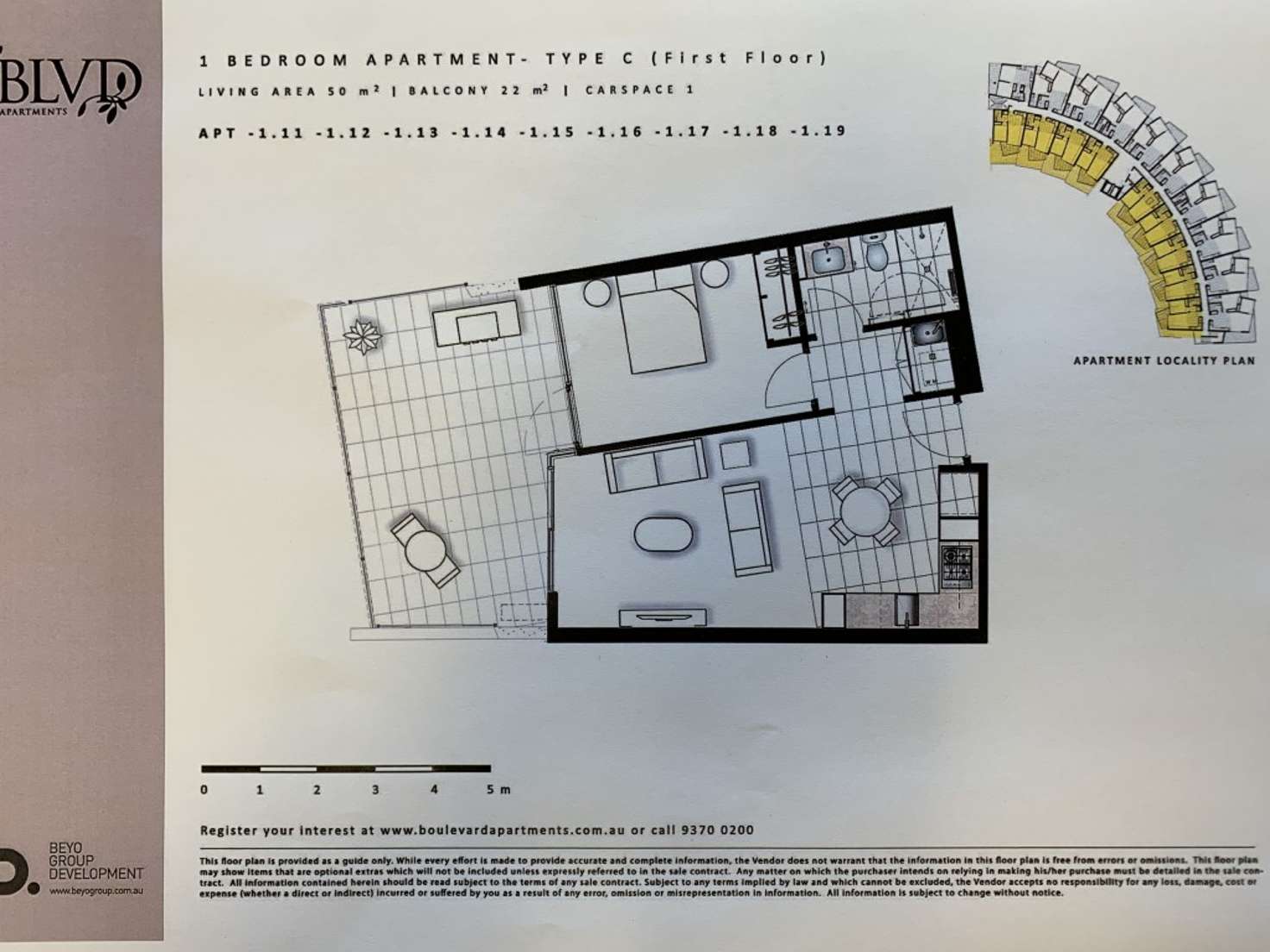 Floorplan of Homely apartment listing, 114/41-45 Edgewater Boulevard, Maribyrnong VIC 3032