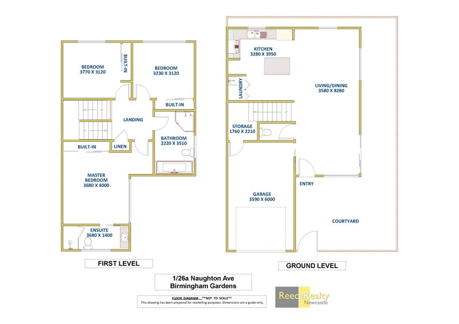 Floorplan of Homely house listing, 1/26A Naughton Avenue, Birmingham Gardens NSW 2287