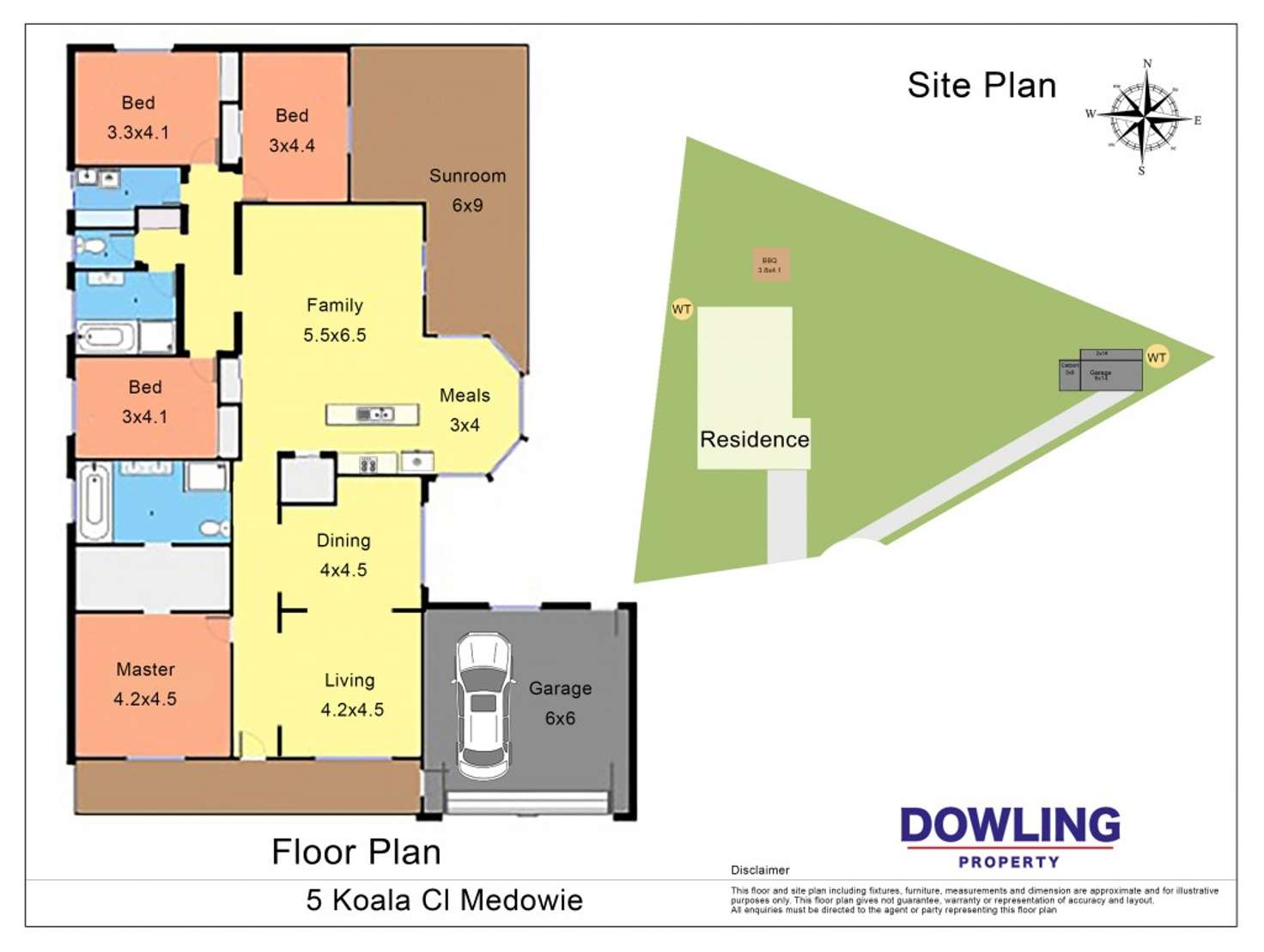 Floorplan of Homely house listing, 5 KOALA CLOSE, Medowie NSW 2318