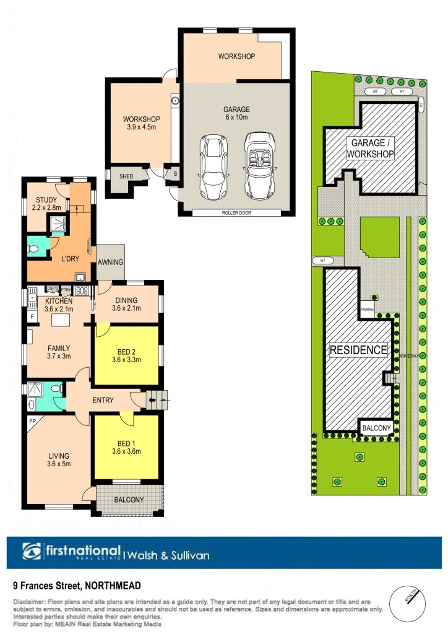 Floorplan of Homely house listing, 9 Frances Street, Northmead NSW 2152