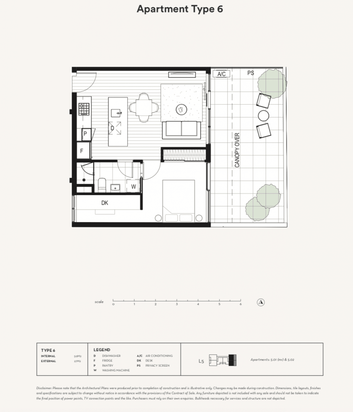 Floorplan of Homely apartment listing, 502/65 Nicholson Street, Brunswick East VIC 3057