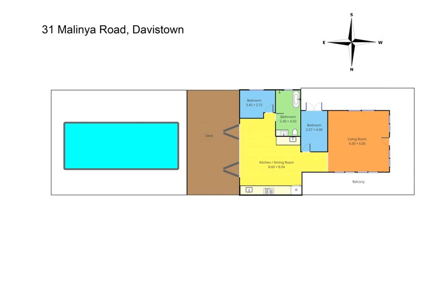 Floorplan of Homely house listing, 31 Malinya Rd, Davistown NSW 2251
