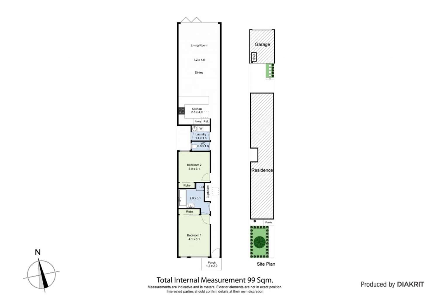 Floorplan of Homely house listing, 178A Mason Street, Newport VIC 3015