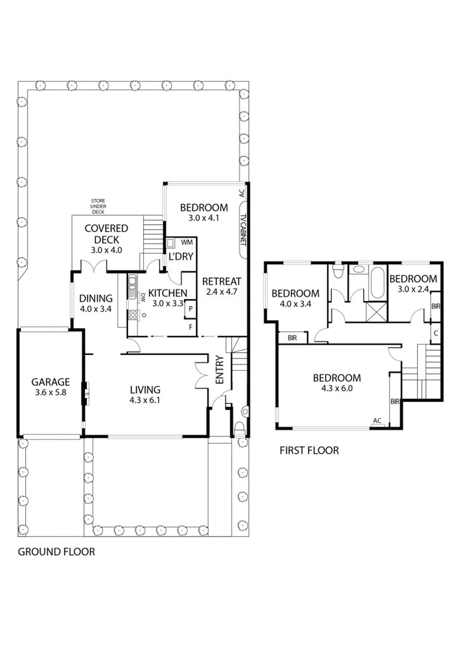 Floorplan of Homely house listing, 48A Heyington Place, Toorak VIC 3142