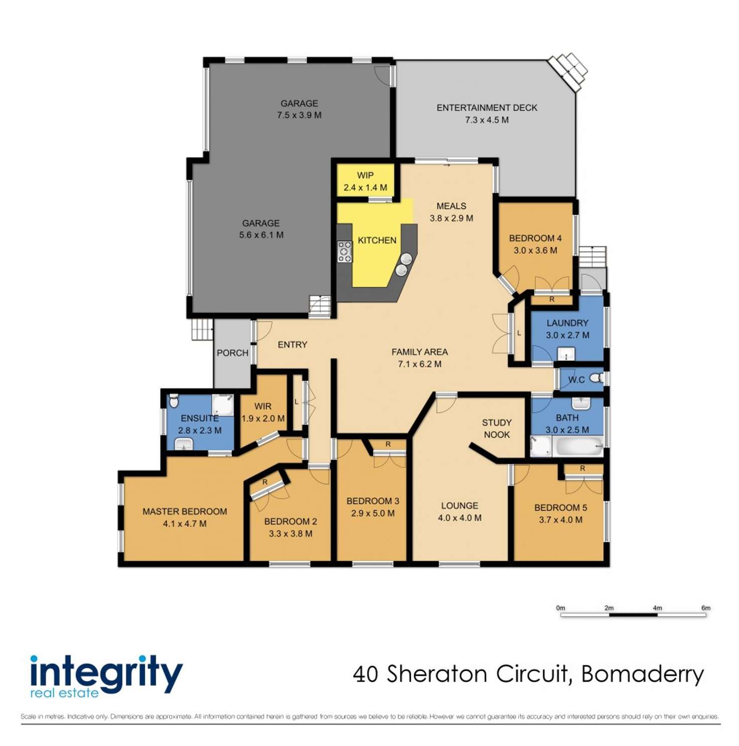Floorplan of Homely house listing, 40 Sheraton Circuit, Bomaderry NSW 2541
