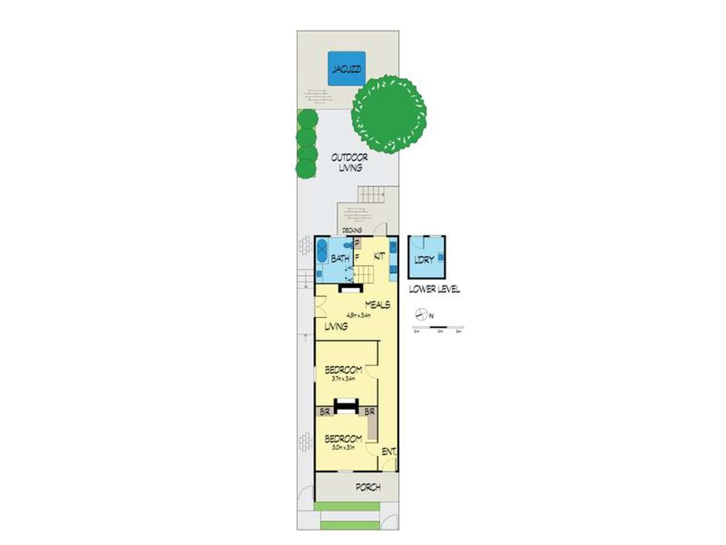 Floorplan of Homely house listing, 32 Church Street, Flemington VIC 3031