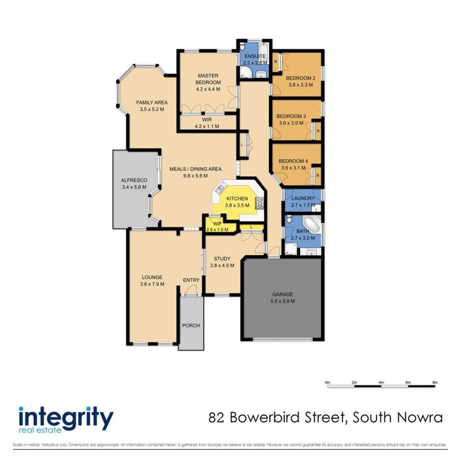 Floorplan of Homely house listing, 82 Bowerbird Street, South Nowra NSW 2541