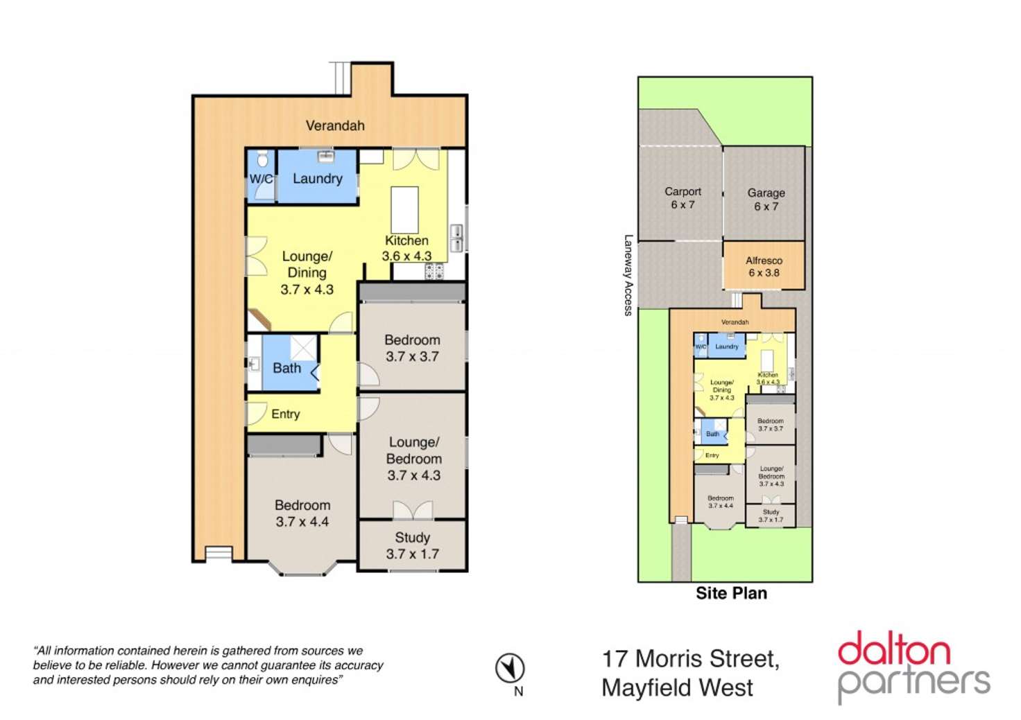 Floorplan of Homely house listing, 17 Morris Street, Mayfield West NSW 2304