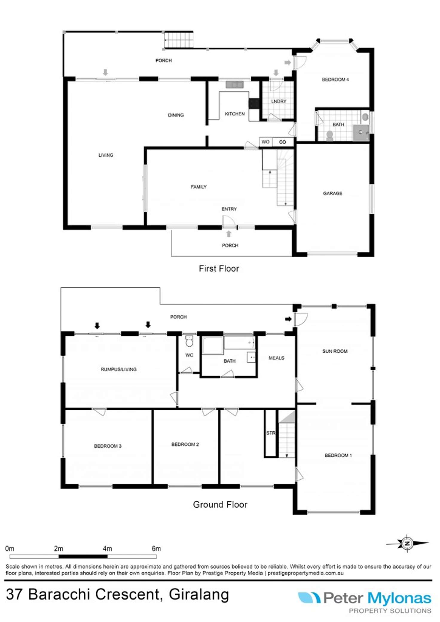 Floorplan of Homely house listing, 37 Baracchi Crescent, Giralang ACT 2617