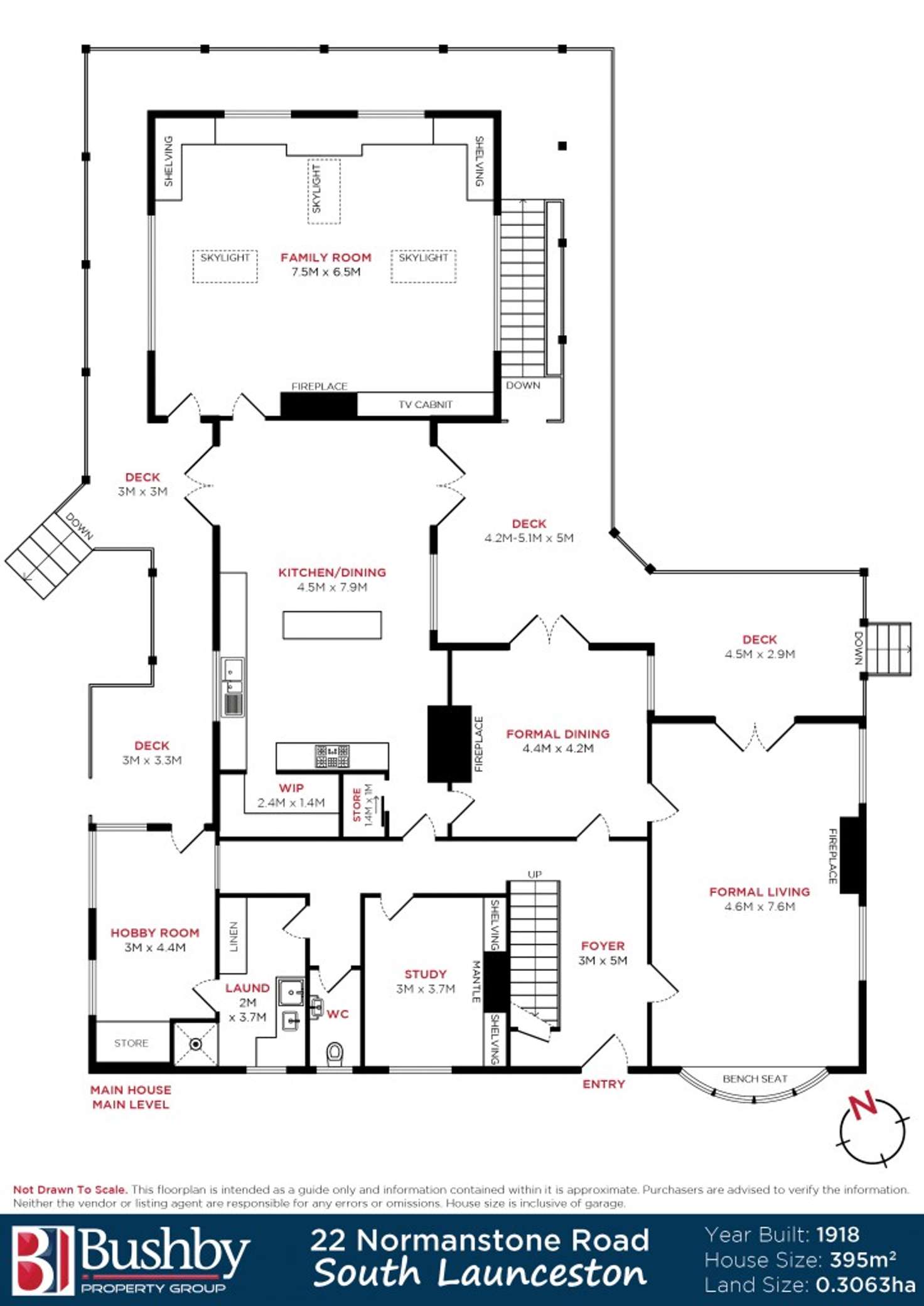 Floorplan of Homely house listing, 22 Normanstone Road, South Launceston TAS 7249