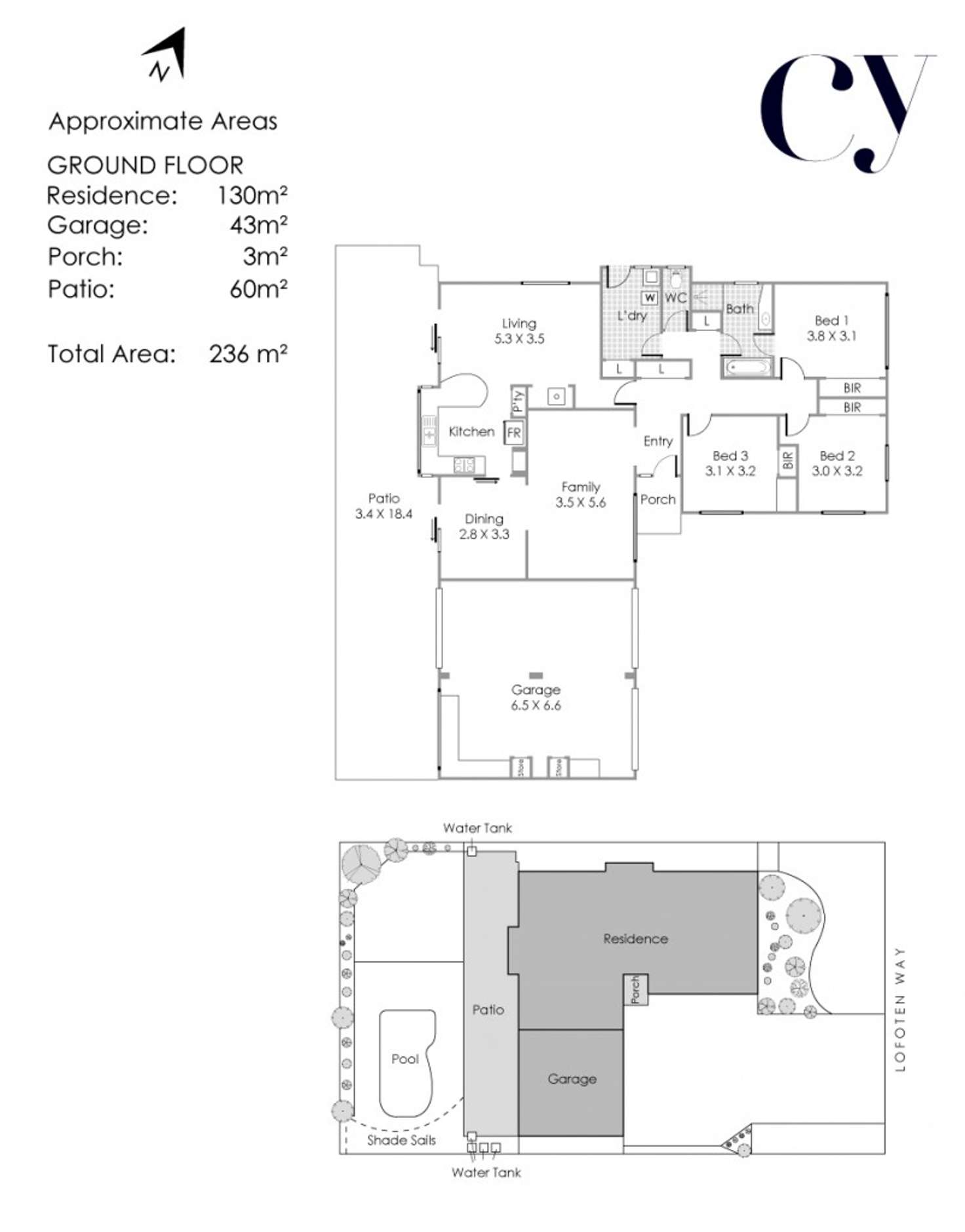 Floorplan of Homely house listing, 5 Lofoten Way, Ferndale WA 6148
