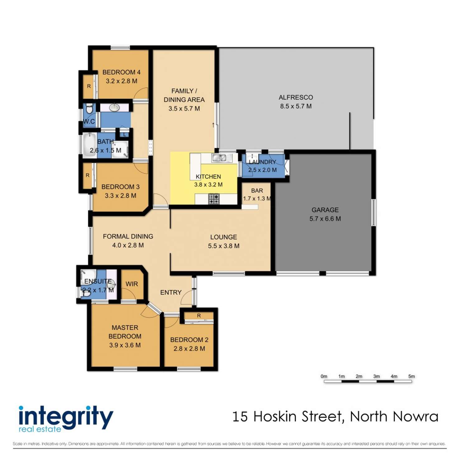 Floorplan of Homely house listing, 15 Hoskin Street, North Nowra NSW 2541