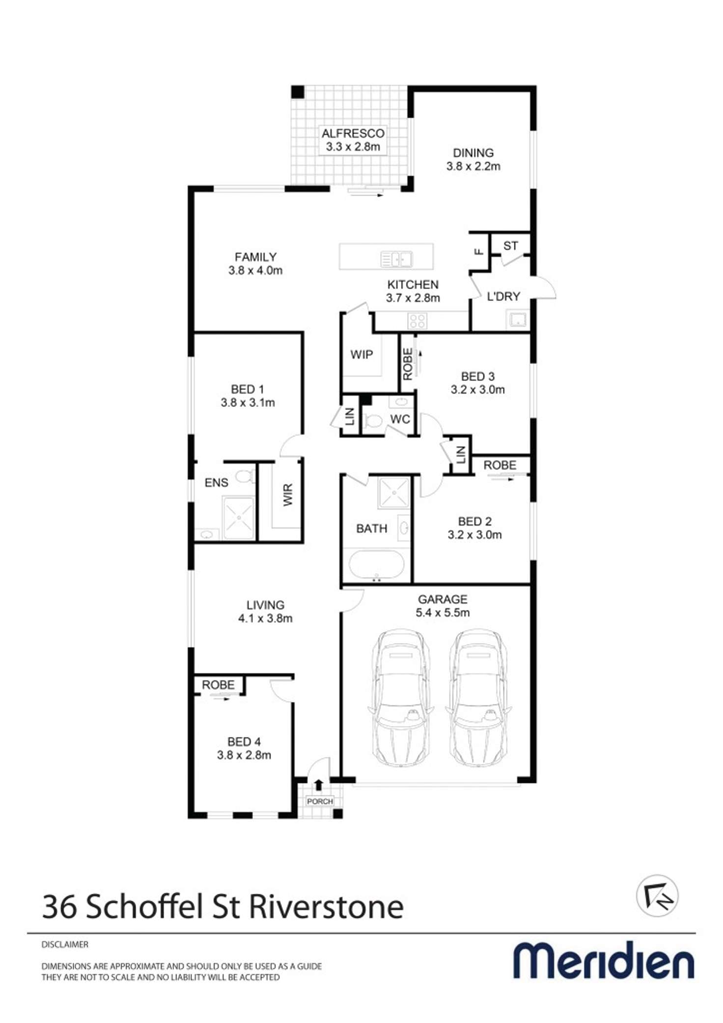 Floorplan of Homely house listing, 36 Schoffel Street, Riverstone NSW 2765