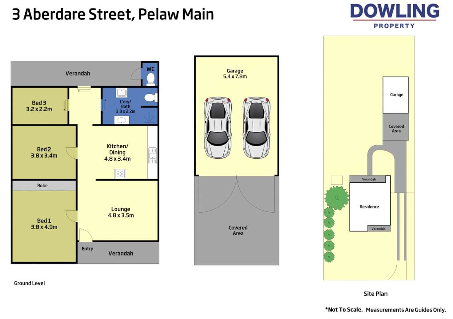 Floorplan of Homely house listing, 3 Aberdare Street, Pelaw Main NSW 2327