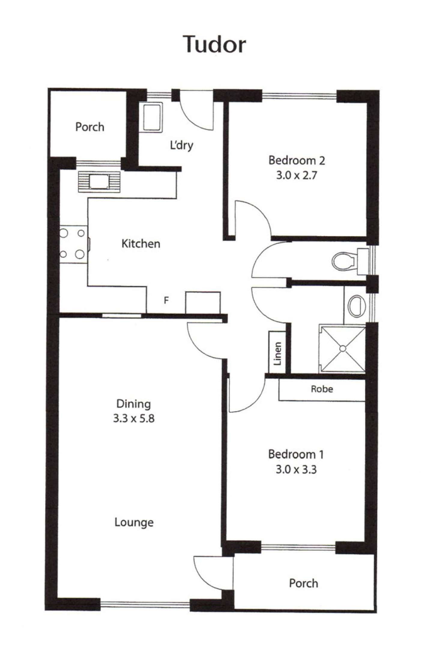 Floorplan of Homely retirement listing, Unit
3/1 - 3 Herbert Road, West Croydon SA 5008