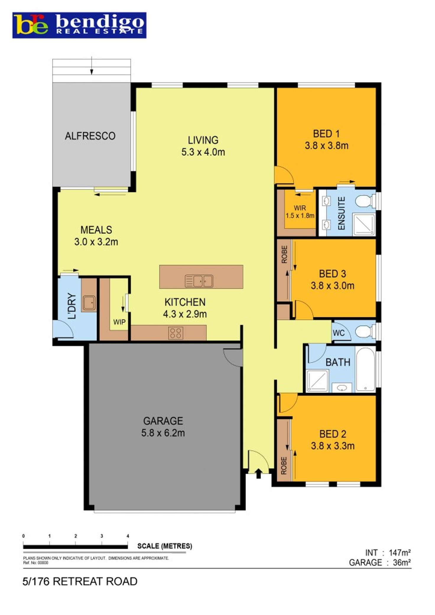Floorplan of Homely house listing, 5/176 Retreat Road, Spring Gully VIC 3550