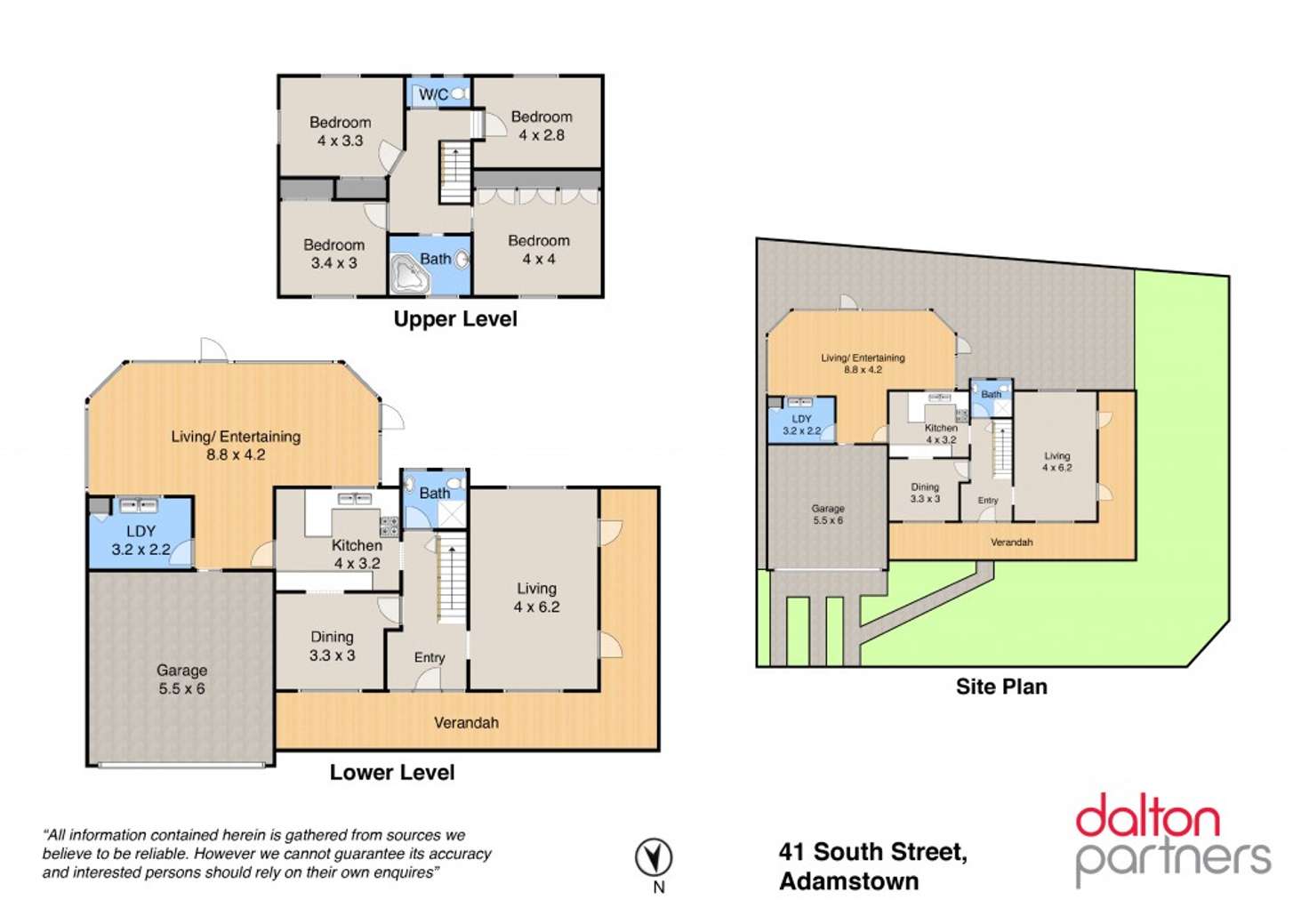 Floorplan of Homely house listing, 41 South Street, Adamstown NSW 2289