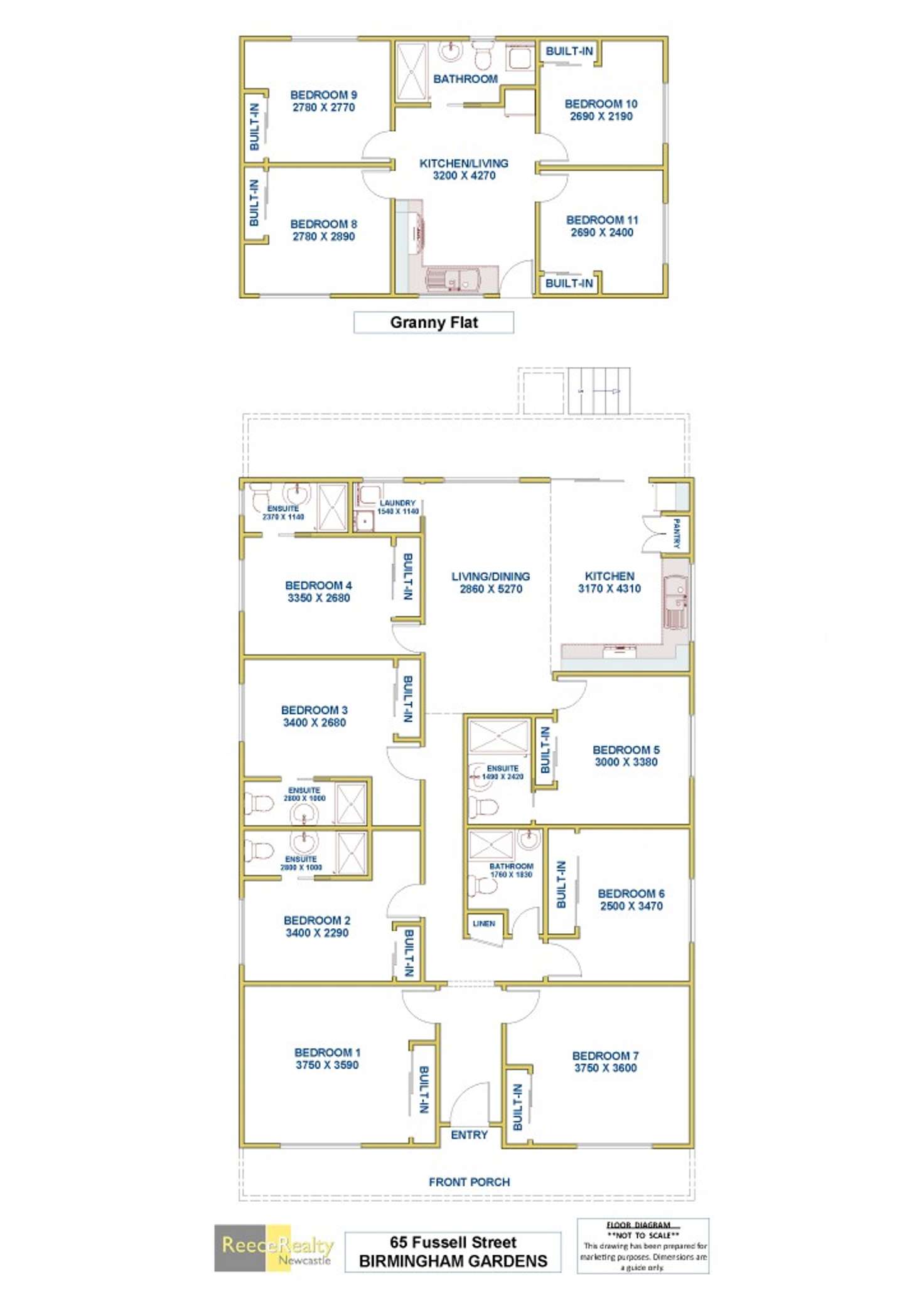 Floorplan of Homely house listing, 65 Fussell Street, Birmingham Gardens NSW 2287