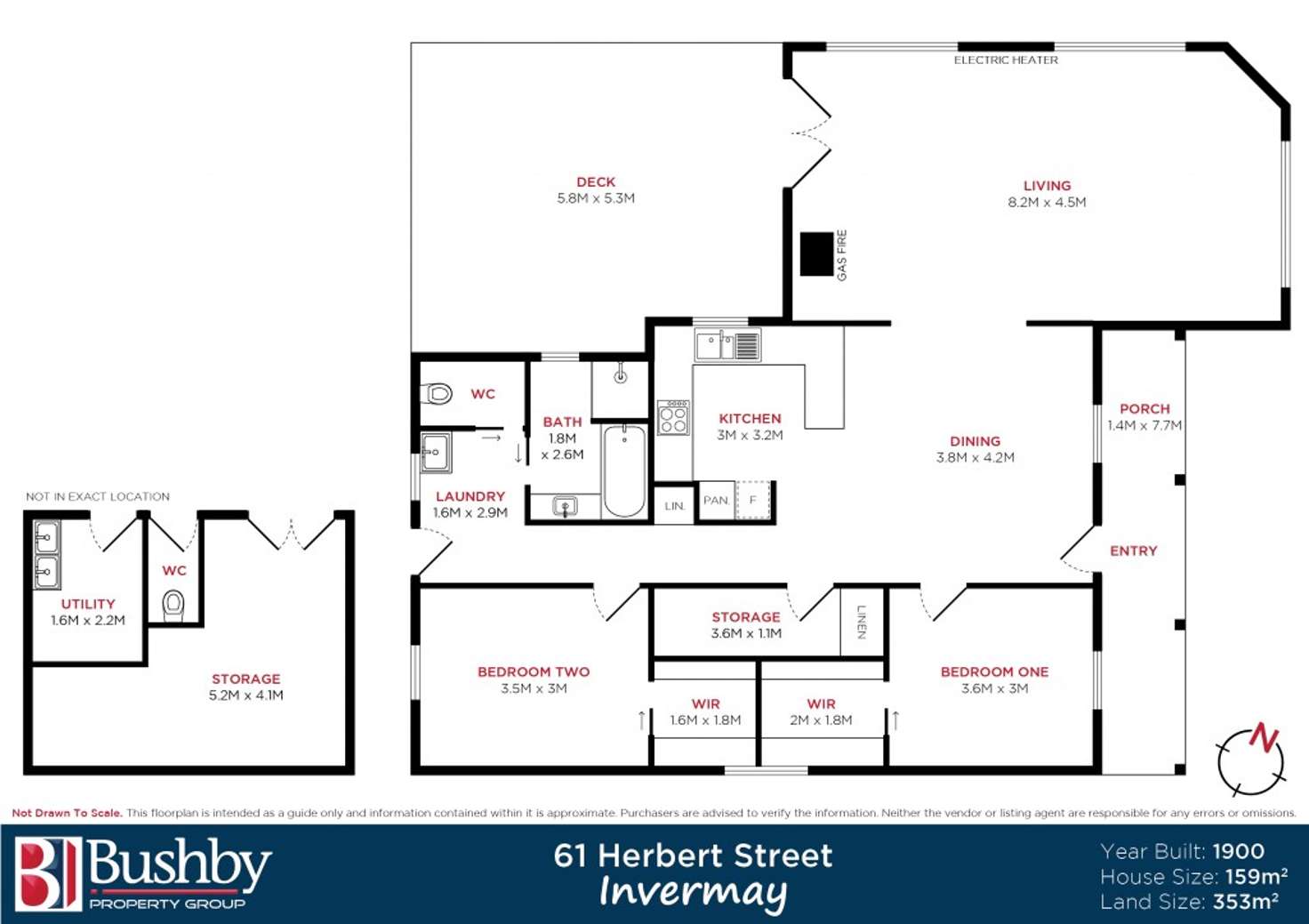Floorplan of Homely house listing, 61 Herbert Street, Invermay TAS 7248