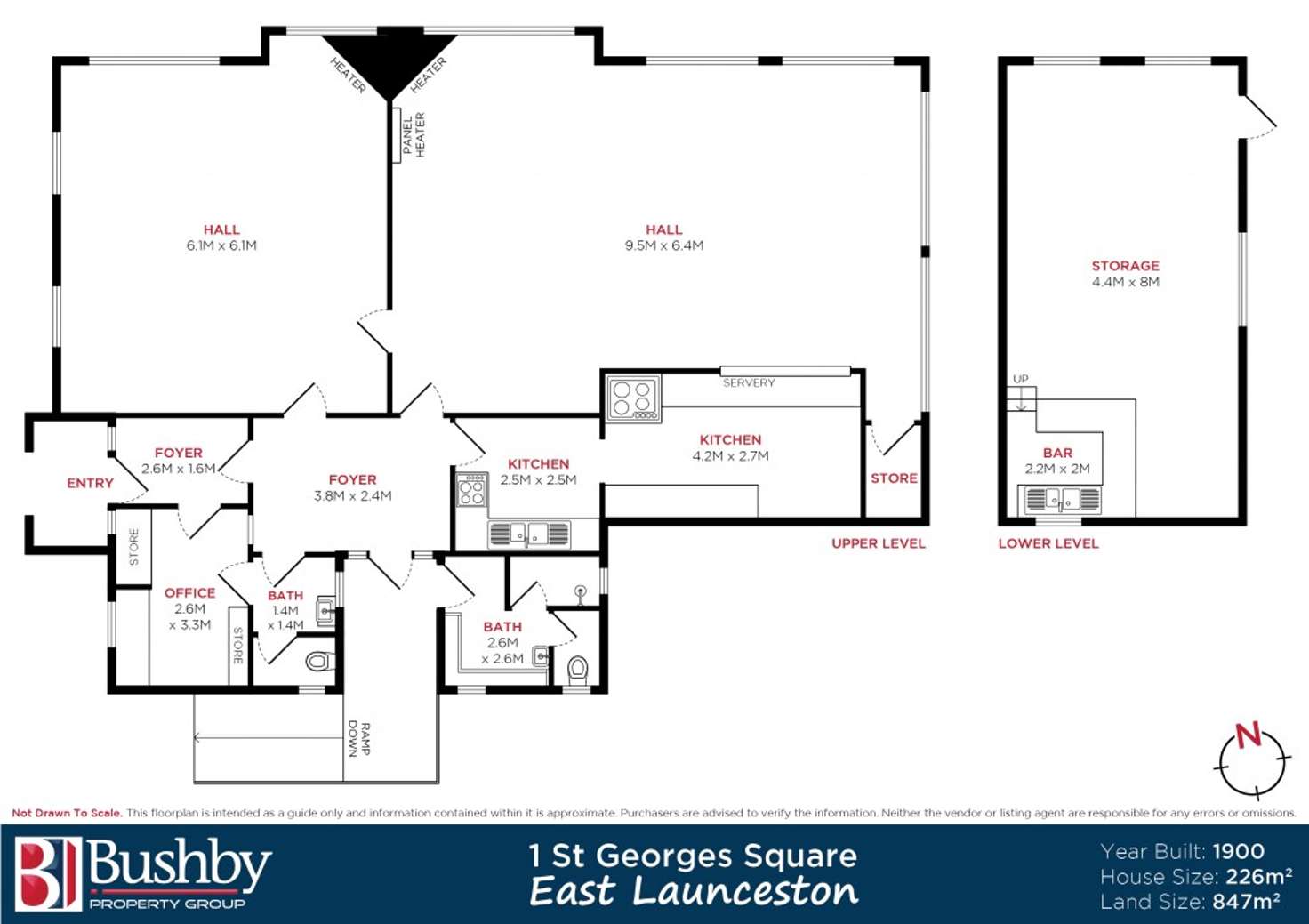 Floorplan of Homely house listing, 1 St Georges Square, East Launceston TAS 7250