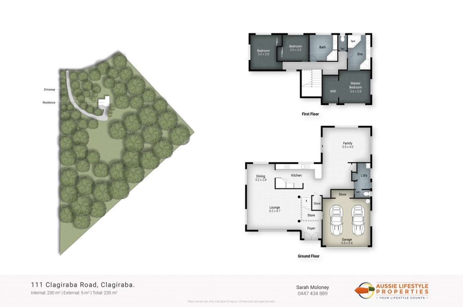 Floorplan of Homely house listing, 111 CLAGIRABA, Clagiraba QLD 4211