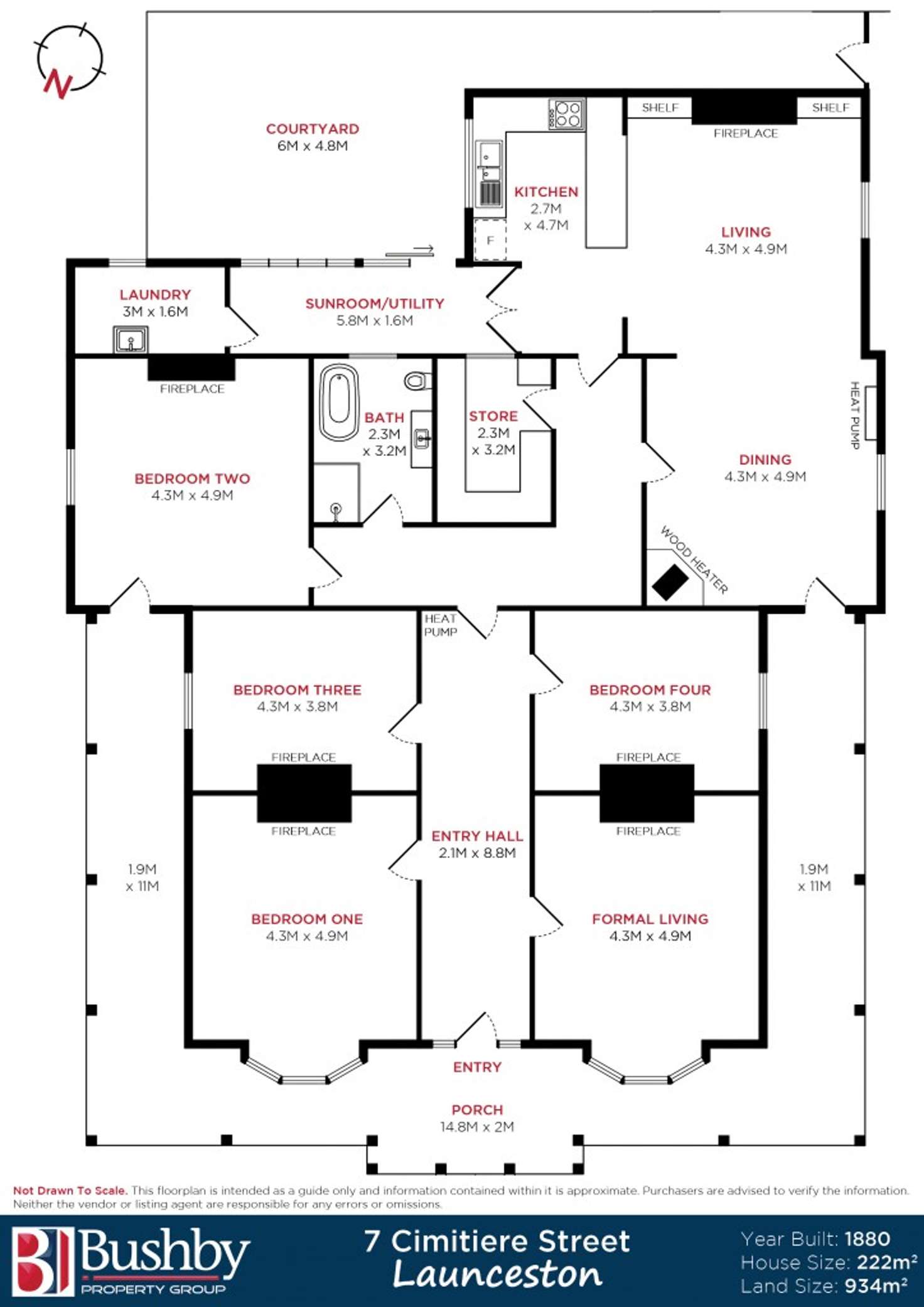 Floorplan of Homely house listing, 7 Cimitiere Street, Launceston TAS 7250
