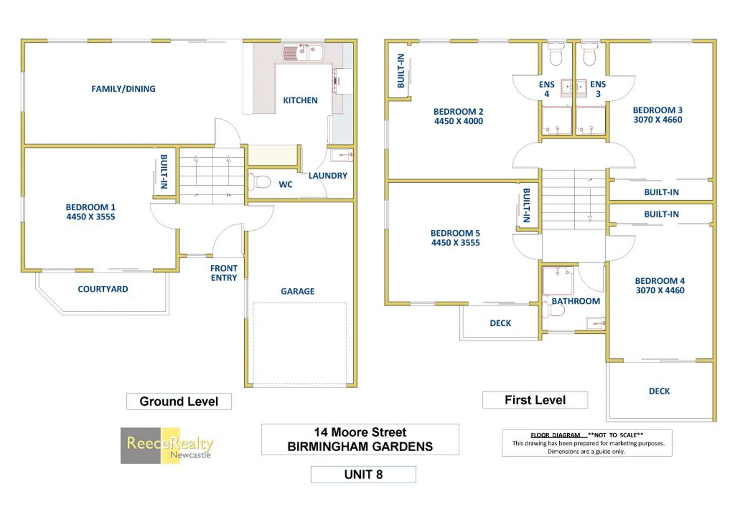 Floorplan of Homely house listing, 6 - 8/14 Moore St, Birmingham Gardens NSW 2287