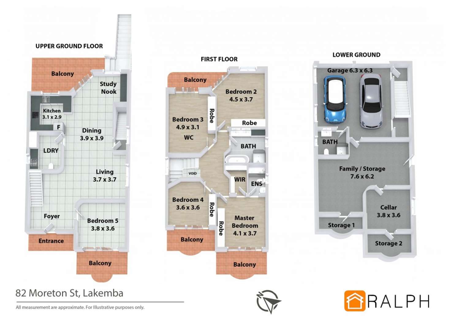 Floorplan of Homely house listing, 82 Moreton Street, Lakemba NSW 2195