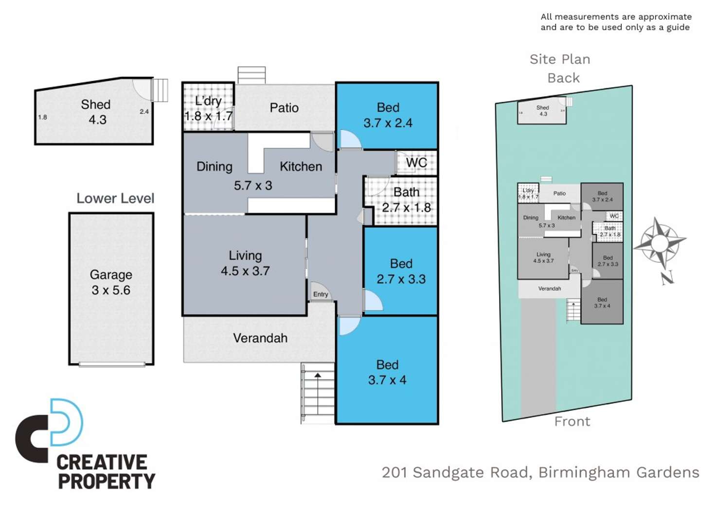 Floorplan of Homely house listing, 201 Sandgate Road, Birmingham Gardens NSW 2287