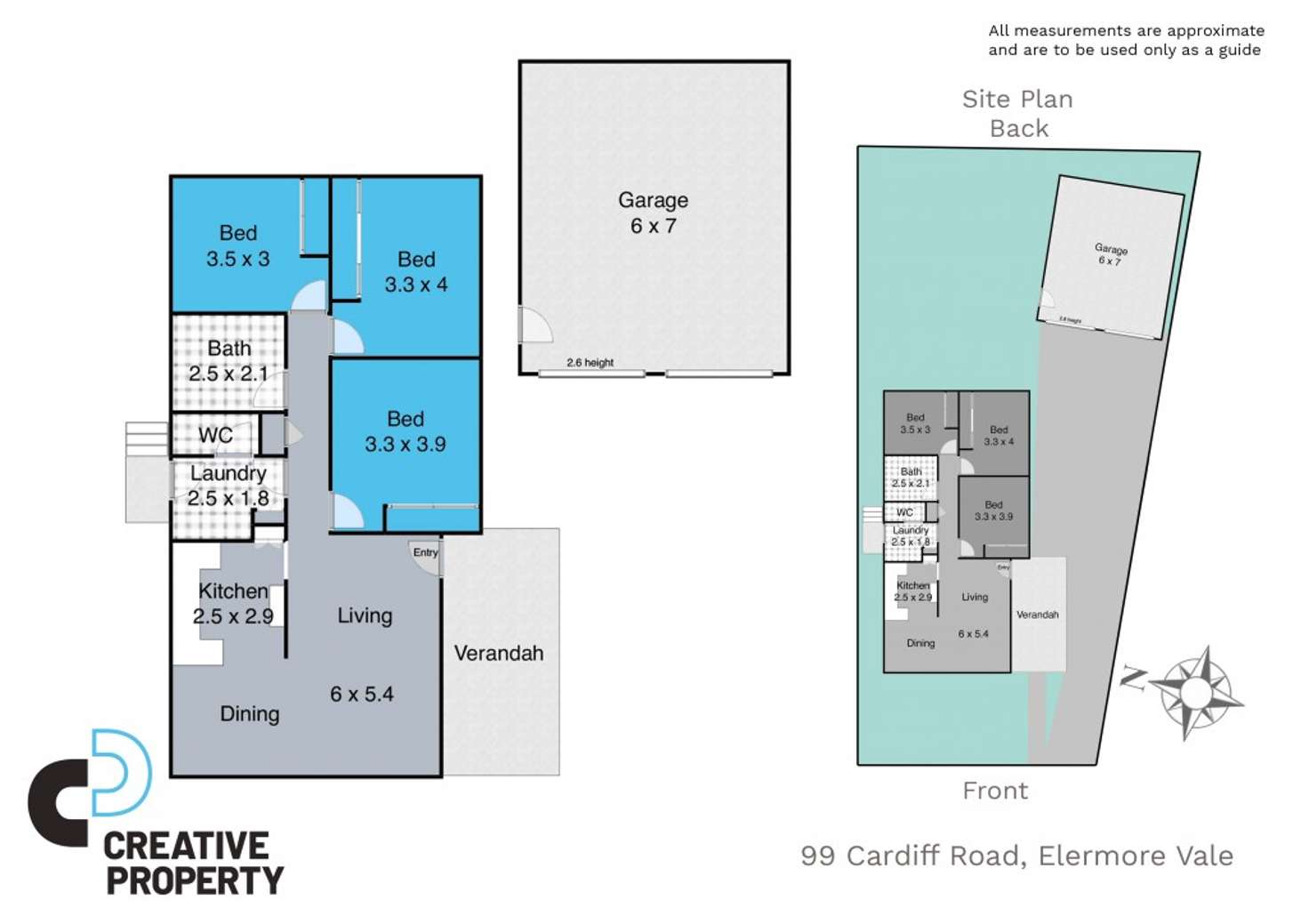 Floorplan of Homely house listing, 99 Cardiff Road, Elermore Vale NSW 2287