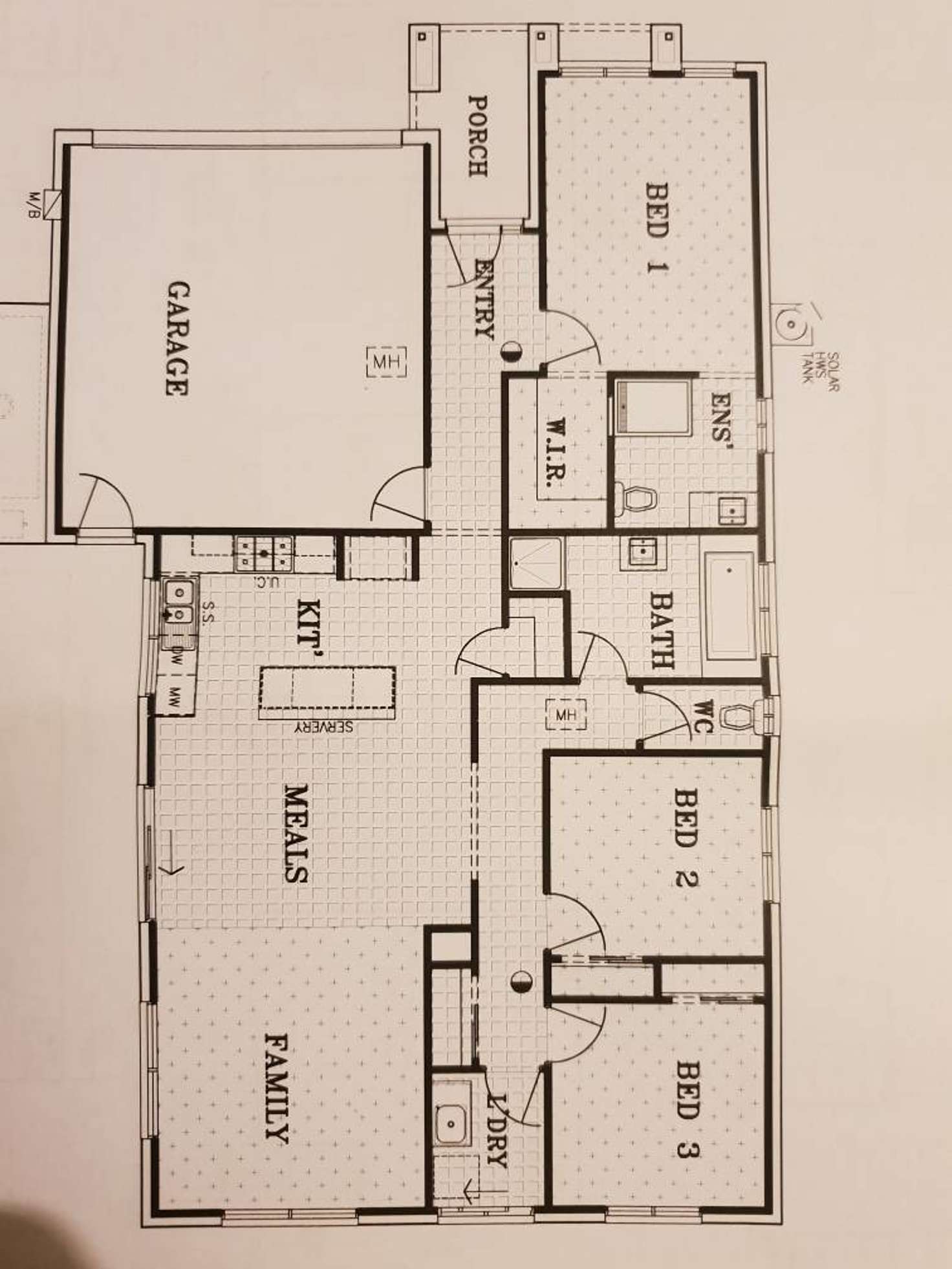 Floorplan of Homely house listing, 18 Currawong Drive, Wangaratta VIC 3677