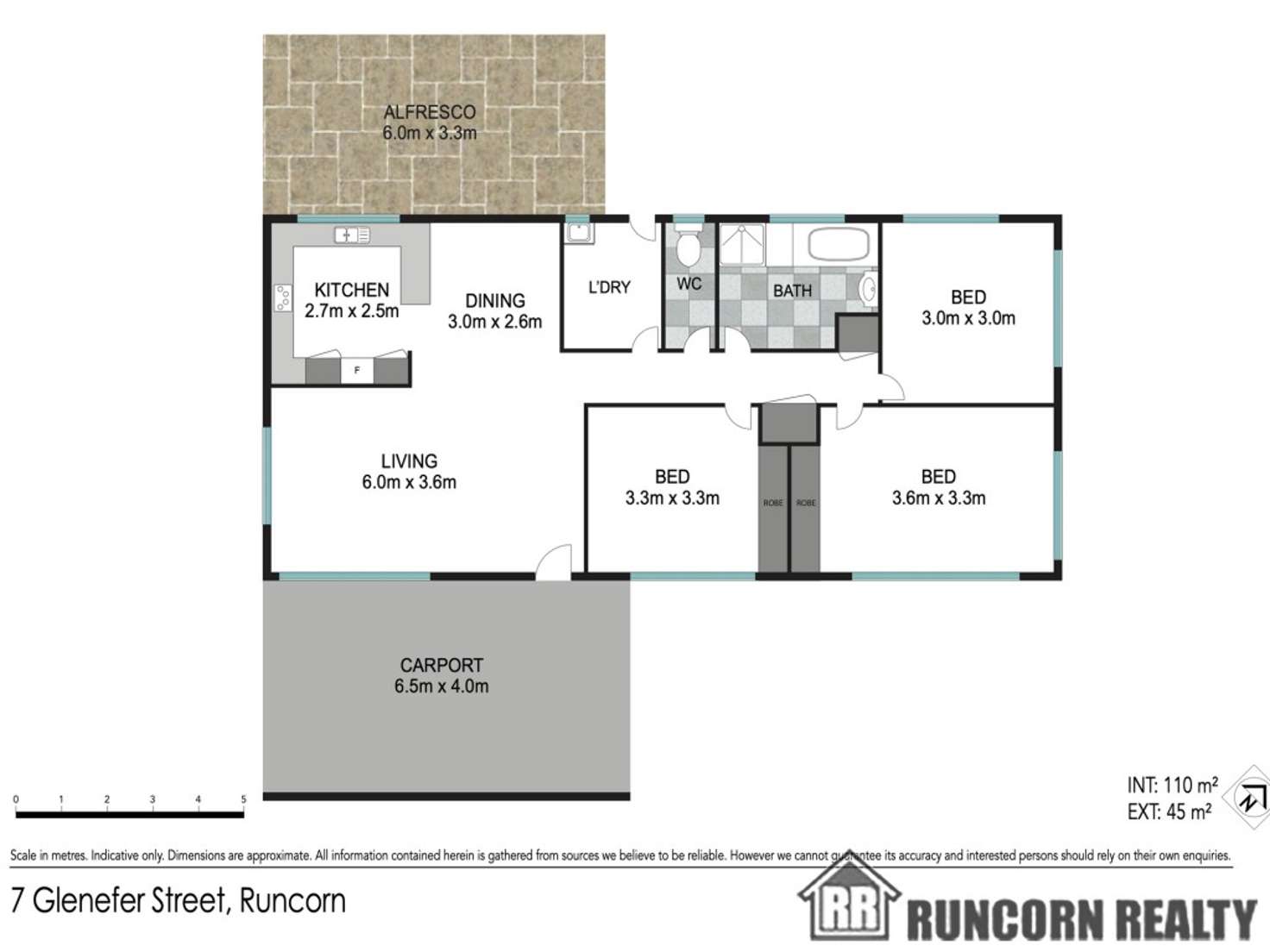 Floorplan of Homely house listing, 7 Glenefer Street, Runcorn QLD 4113